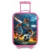 T-Rex als voetballer in vol stadion Kinderkoffer - Roze klein -zz3dotto