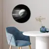 Honkbal - Wit - Vliegt Fotolijst rond zonder passe partout klein -sfeer2