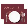 Bitch please - Rood - Blauw Placemat vinyl groot -zzsfeer2_Kitchenyeah-website