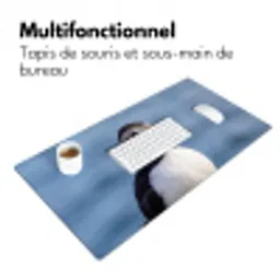 Papegaaiduiker - Portret - Natuur Muismat XXL klein -zsfeer4_frans
