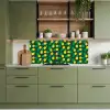 Donkergroen - Ananas - Bladeren keuken achterwand 2 middel 871 -sfeer3