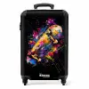 Skateboard met graffiti NBS - Handbagage koffer - Kinderen Unisex middel -productfoto_recht