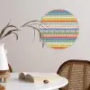 Zee - Sfeer - Oester - Garnaal Wandcirkel kunststof plaat 5mm dik klein 188 -sfeer4