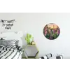 Vingerhoedskruid - Bloemen - Tuin Wandcirkel aluminium klein -kinderkamer