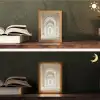Moskee - Architectuur - Ramadan - Islamitische Light Box met kabel (Tafellamp) klein -sfeer3