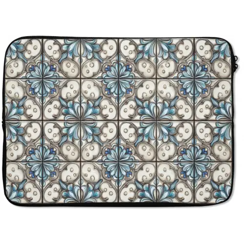 Barok - Tegel - Kleurrijk laptophoes neopreen klein 279 -zkaufland3dotto