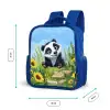 Willem wasbeer Kinderrugzak - Blauw middel -productfoto_formaten