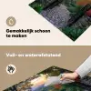 Landschap - Hek - Pad - Zonsondergang - Natuur Inductie beschemer met haakjes middel -ky-schoon-nl