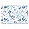 Zee - Strand - Blauw - Wit Placemat vinyl groot 368 -zzsfeer1_Kitchenyeah-website
