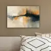 Moderne kunst - Abstract - Zwart canvas 2cm klein -sfeer3
