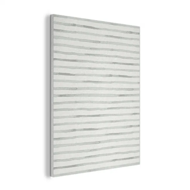 Aquarel - Strepen - Horizontaal - Grijs PET vilt klein 836 -3d