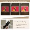 Zonnebril - Schedel - Jas - Rood Light Box met batterij (Wandlamp) middel -USP_dimbaarNL
