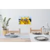 Vrouwen - Bananen - Geel Muursticker klein -eettafel