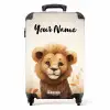Ludo leeuw NBS - Handbagage koffer - Kinderen Unisex middel -productfoto_recht