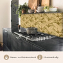 Palmbladeren - Klassiek - Groen keuken achterwand 2 middel 871 -usp_DE