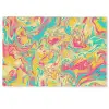 Geel - Roze - Blauw - Retro Deurmat klein -zkaufland3d