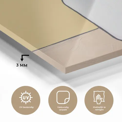 Glazen - Fles - Illustratie - Melk plexiglas 5mm klein -sfeer2