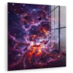 Space - Stars - Abstract - Colorful plexiglas 5mm klein -zzzproduct_nieuw