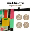 Vrouw - Keuken - Katten - Doorkijk Wandkleed katoen klein -sfeer2
