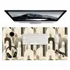 Abstract - Patroon - Bogen Muismat XXL klein 681 -3d