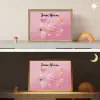 Planeten - Roze - Sterren Light Box met batterij (Wandlamp kind) middel -sfeer3_kind