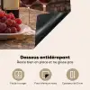Wijn - Glazen - Druiven - Wijngaard Inductie beschermer vinyl 3mm middel -usfeer4_FR