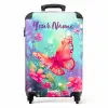 Verbluffende vlinder NBS - Handbagage koffer - Kinderen Unisex middel -productfoto_recht