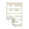 Wit - Chef - Decoratie - Japandi Muursticker klein -3d