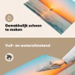 Zee - Zeilboot - Zonsondergang Inductie beschemer met haakjes klein -ky-schoon-nl