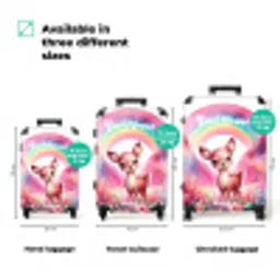 Roze reebokje NBS - Handbagage koffer - Kinderen Unisex middel zzzzzzVergelijking_3EN
