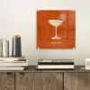 Cocktail - Oranje - Zomer - Quote plexiglas 5mm klein -sfeer1