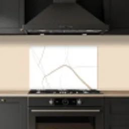 Abstract - Minimalisme - Line art keuken achterwand spatscherm klein -sfeer1
