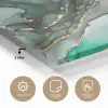 Goud - Marmer - Groen - Luxe - Marmerlook - Grijs plexiglas 5mm klein -sfeer2