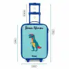 Dino - Dier - Zonnebril Kinderkoffer - Blauw klein -productfoto_formaten