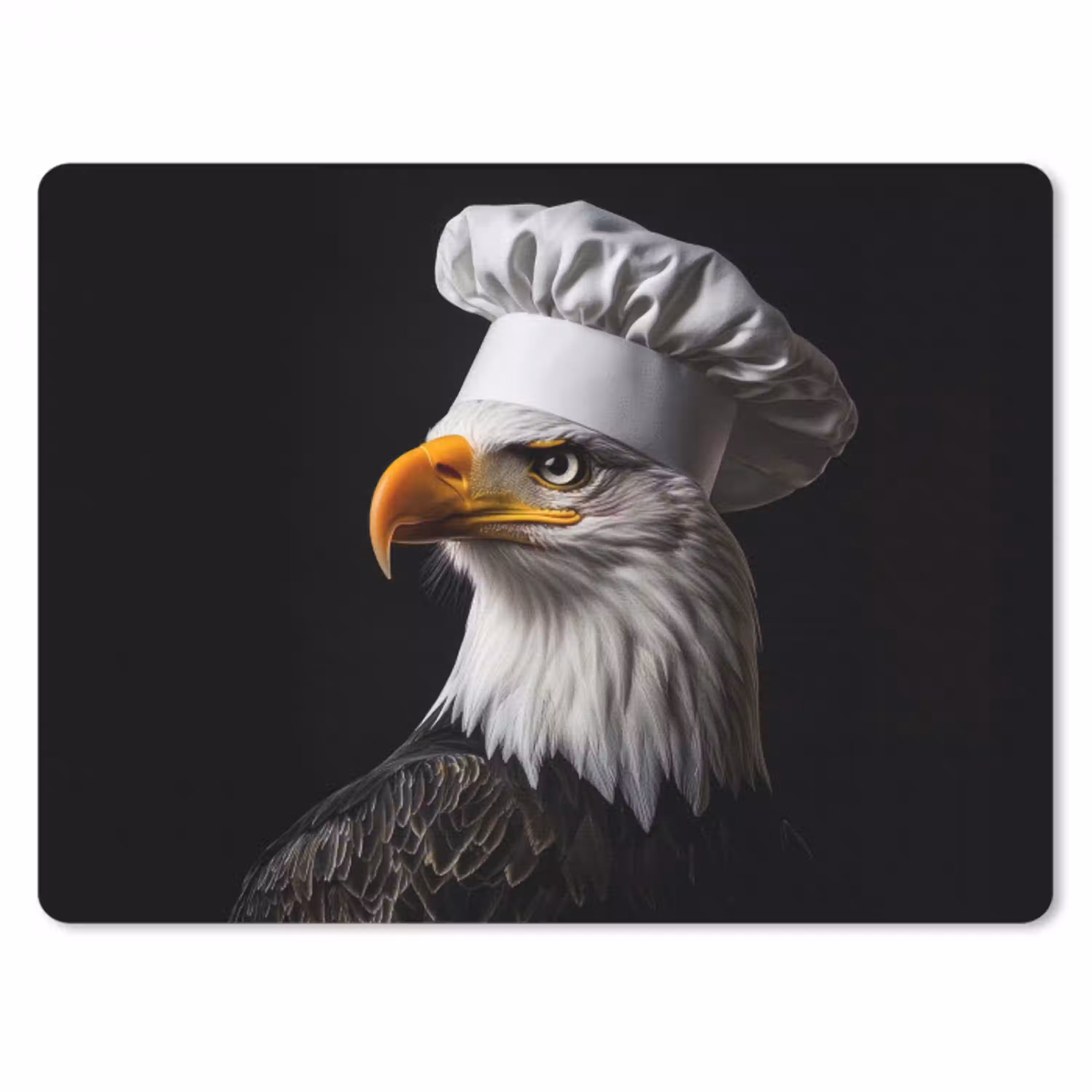 Arend -Amerika - Koksmuts - Vogel - Stoer muismat rubber klein -3d