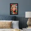 Vrouw - Kauwgom - Graffiti - Love fotolijst zwart zonder passe partout klein -sfeer3