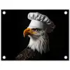 Arend -Amerika - Koksmuts - Vogel - Stoer tuinposter los doek klein -3d