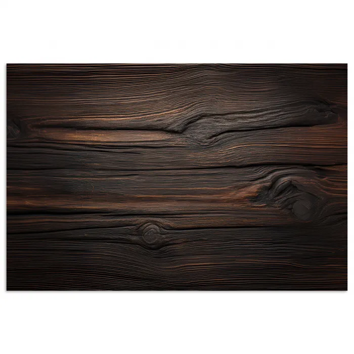 Hout - Grillige nerven poster papier klein -3d