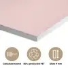 Nice - Uitroepteken - Roze PET vilt klein -closeup_NL