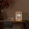 Zonsopkomst - Witte koepels - Plein - Moskee Light Box met kabel (Tafellamp) klein -sfeer4