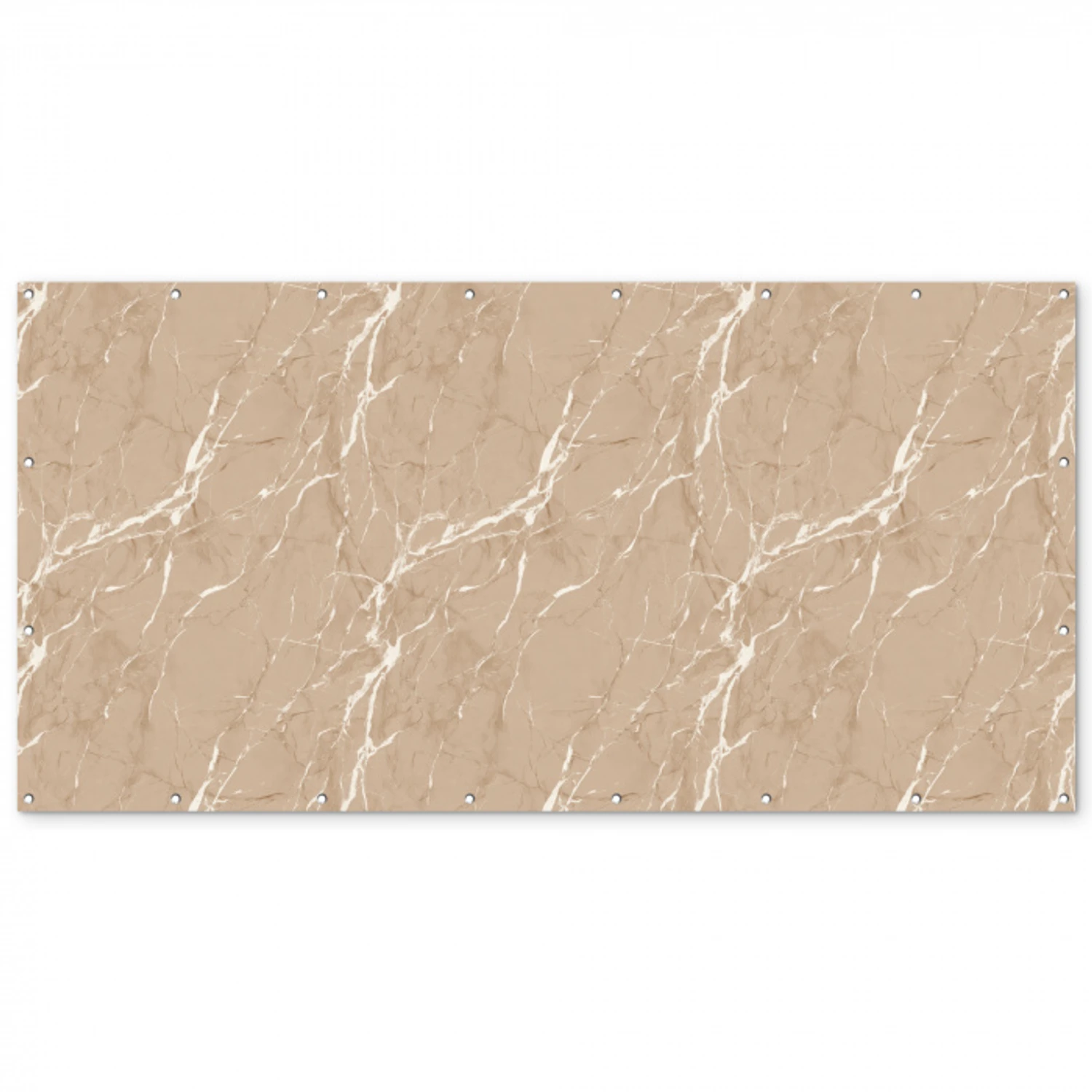 Beige - Marmer - Organisch - Wit Balkonbeschermer Duitsland klein 596 -zz_3d