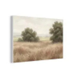 Landschap - Minimalistisch - Beige forex 5mm xxl -3d