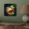 Koffie - Graffiti - Drinken - Abstract plexiglas 5mm klein -sfeer3