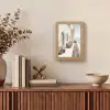 Terras - Stoelen - Strand - Beige Light Box met kabel (Tafellamp) klein -sfeer2