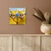 Vrouwen - Bananen - Geel plexiglas 5mm klein -sfeer5