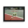 Matcha Club - Tennis - Matcha fotolijst zwart zonder passe partout klein -3d