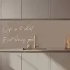 Life is to short to eat boring food keuken achterwand 2 middel zz_3dshopping