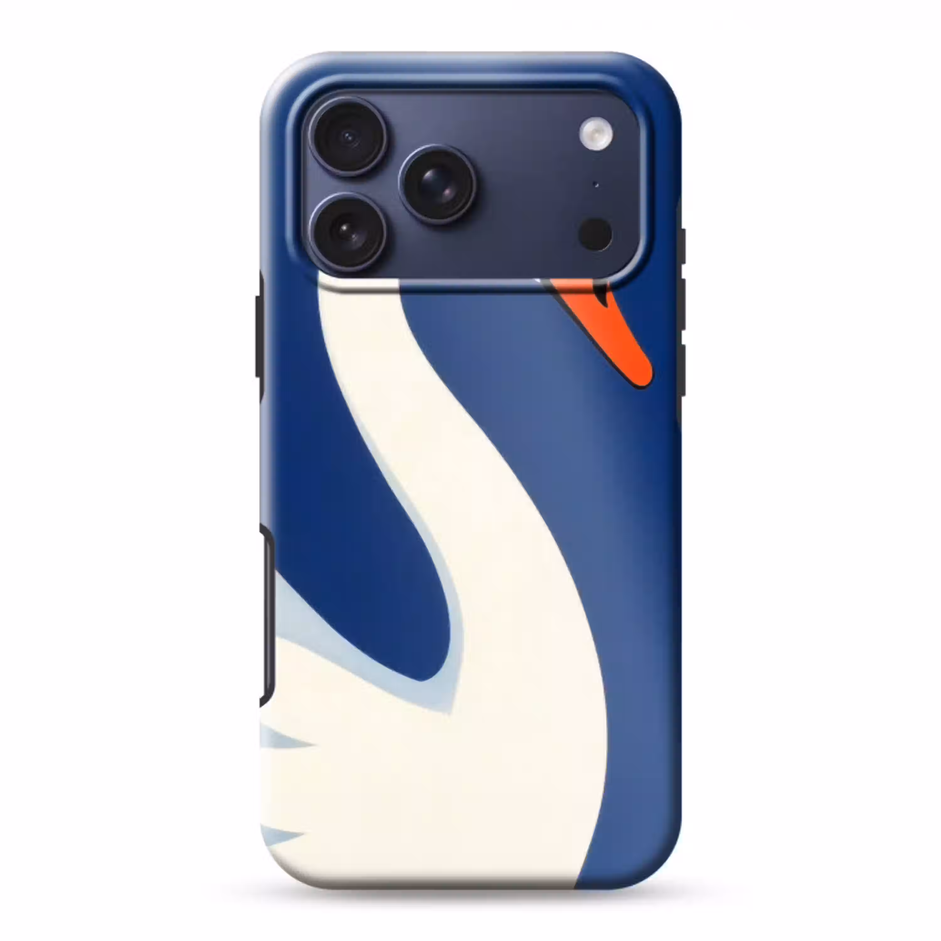 Zwaan - Wit - Snavel - Illustratie Toughcase MagSafe Apple iPhone 17 Pro Max klein -3d