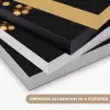 Lichter - Champagner - Gläser Textielframe zwart klein -USP_kleurenNL