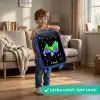 Neon controller op zwart Kinderkoffer - Blauw klein -sfeer2_EN